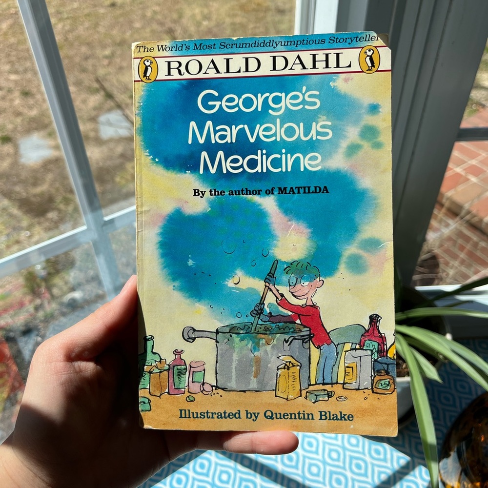 The classic George’s Marvelous Medicine by Roald Dahl